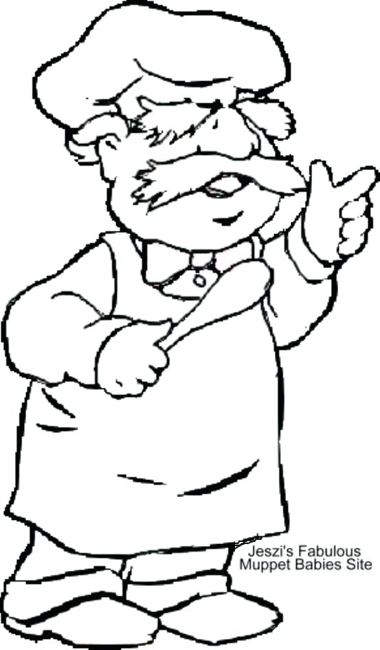 553x944 Muppet Coloring Pages