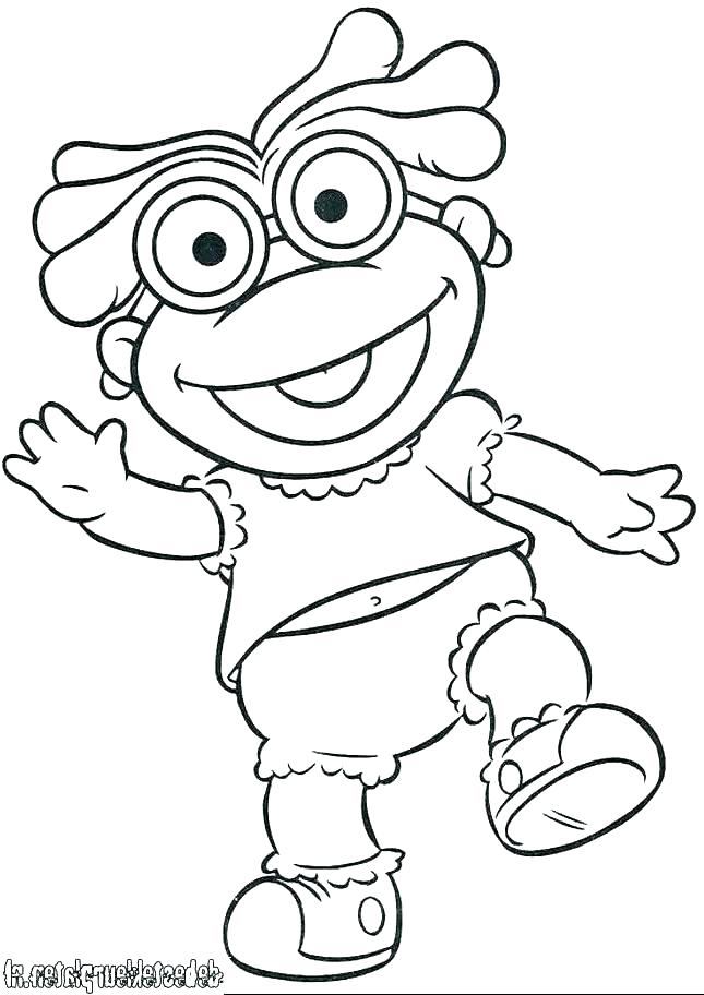 645x912 The Muppets Coloring Pages