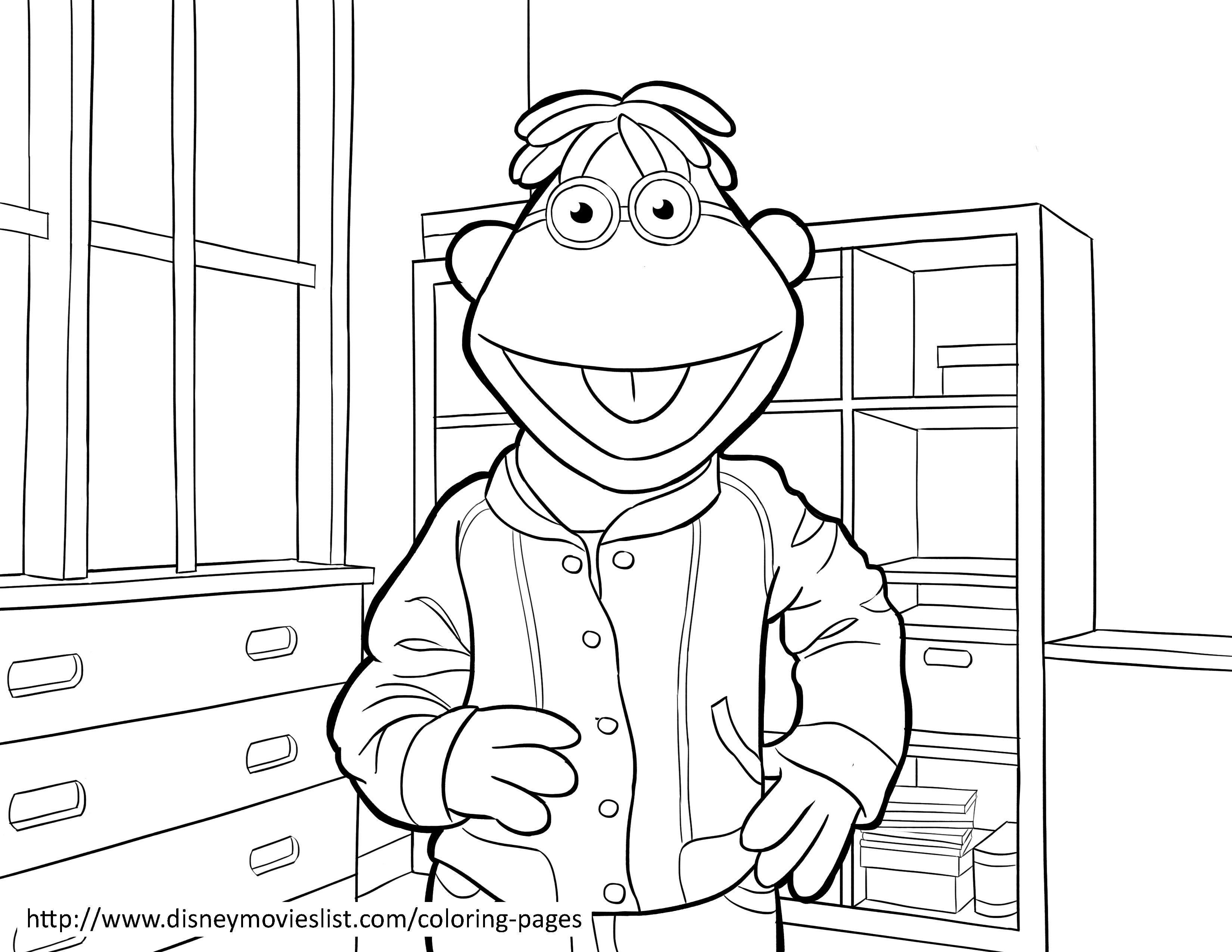 3300x2550 Muppet Coloring Pages The Muppets Disney Colori On Show Throughout