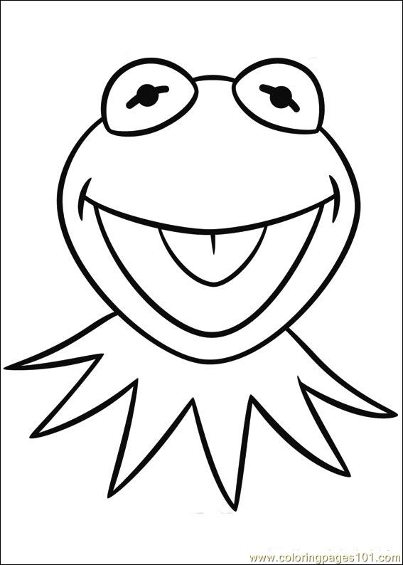 567x794 Muppets Coloring Page