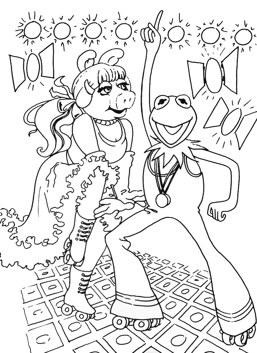 873x1200 Muppets Coloring Pages