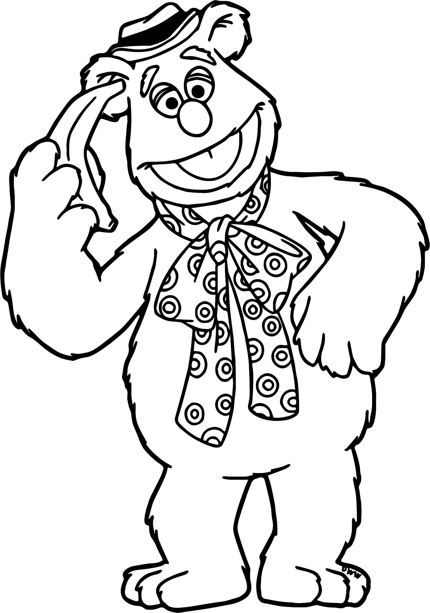 1446x2062 The Muppets Coloring Pages Printable Coloring For Kids