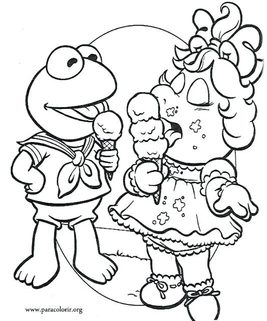 533x640 Muppet Coloring Pages