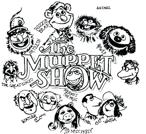 618x568 Muppets Coloring Pages Coloring Pages Biz Carol Colouring Beaker