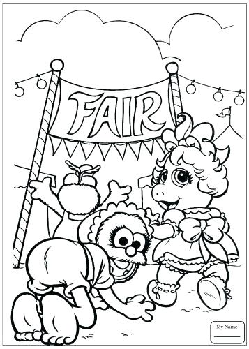 357x500 The Muppets Coloring Pages Muppets Most Wanted Coloring Sheets