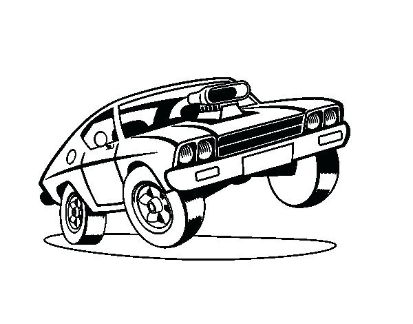 600x470 Muscle Car Coloring Sheets S Muscle Car Coloring Book Pages