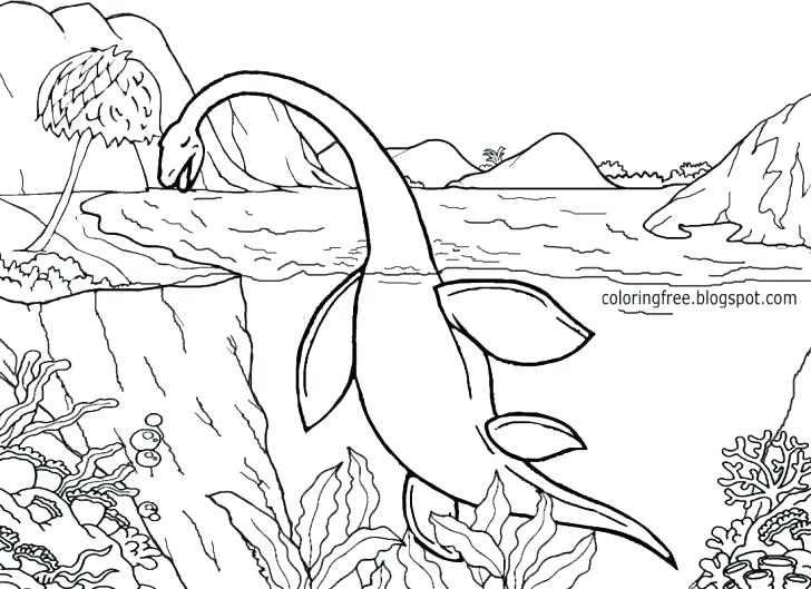 728x529 Dino Coloring Pages Museum Dinosaurs Coloring Page Night