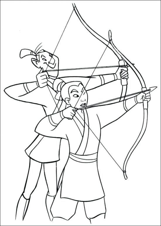 550x770 Practice Mulan And Mushu Coloring Pages Coloriage Nice