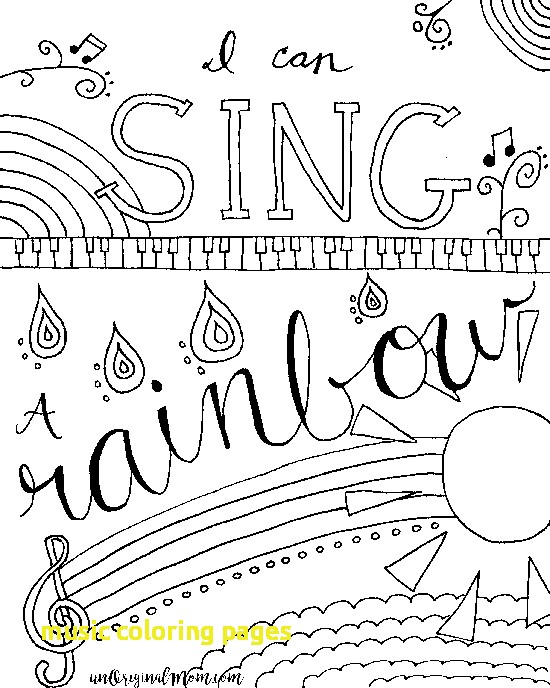 550x688 Music Coloring Page Music Coloring Pages With Relax Color Free