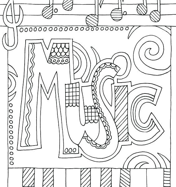 564x600 Music Coloring Pages Music Colouring Pages Music Coloring Pages