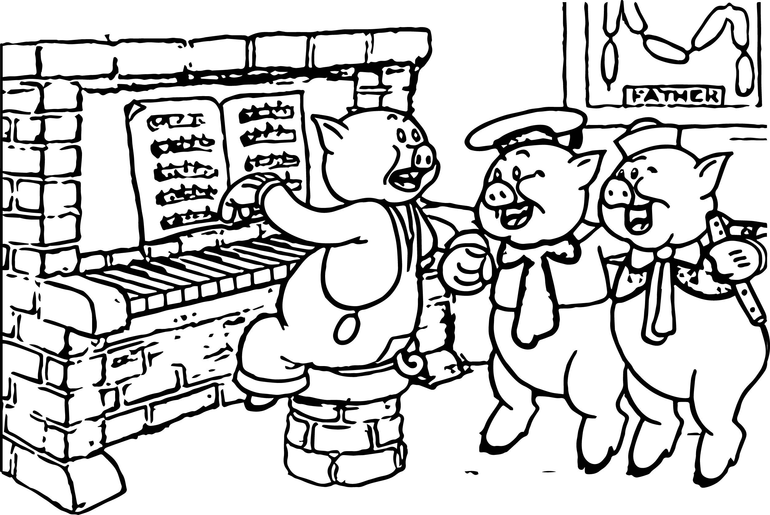 2508x1677 Stunning Little Pigs Music And Piano Coloring Page Wecoloringpage