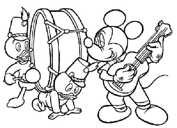 600x434 Free Music Coloring Pages Printable And Awesome Musical
