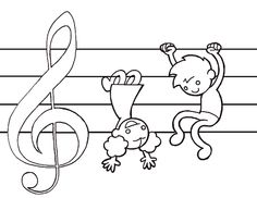 236x182 Music Coloring Pages For Kindergarten Captivating Music Coloring