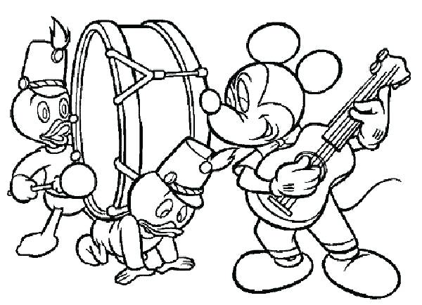 600x434 Music Coloring Pages For Kindergarten Music Coloring Pages
