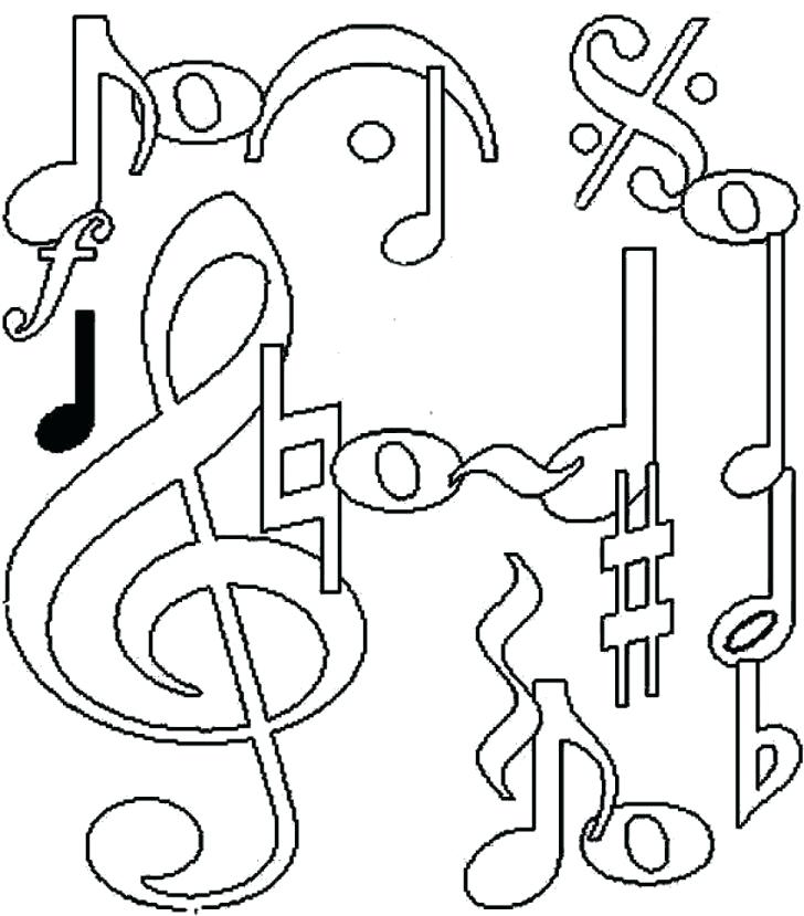 728x829 Music Coloring Page Medium Size Of Music Coloring Page