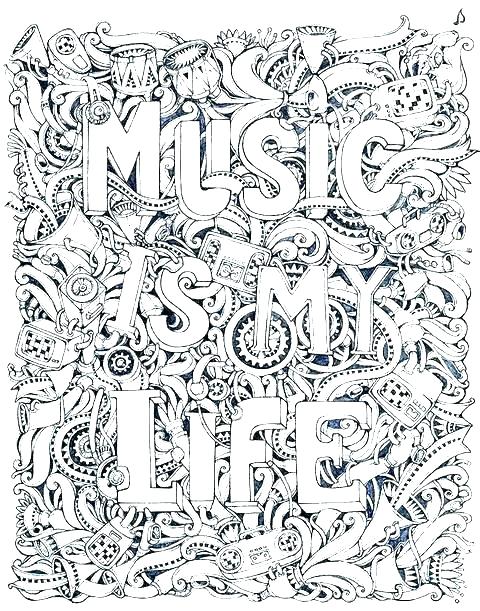 480x611 Coloring Pages And Coloring Books Music Coloring Pages Printable