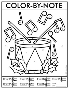 Kindergarten Music Coloring Pages 3