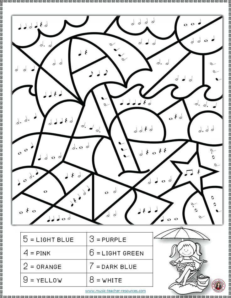 736x952 Coloring Pages Of Music Notes Music Worksheets Color