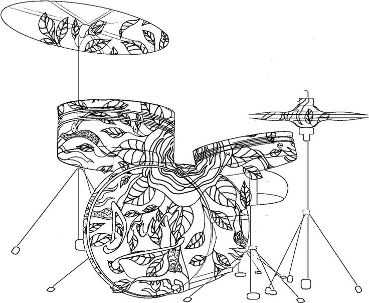 736x604 Best Music Coloring Pages For Adults Images