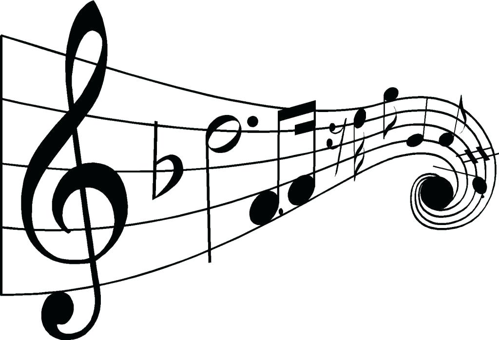 1024x698 Music Notes Coloring Page Musical Coloring Pages Music Notes