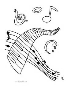 219x284 Music Notes Symbols Coloring Pages