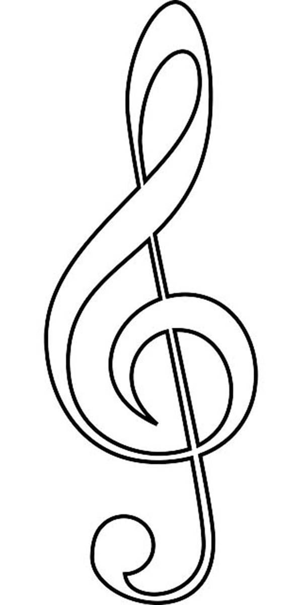 600x1200 Pictures Coloring Coloring Pages Music Notes On Music Note