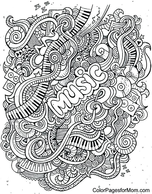 640x820 Musical Coloring Pages Music Color Sheets Music Coloring Pages