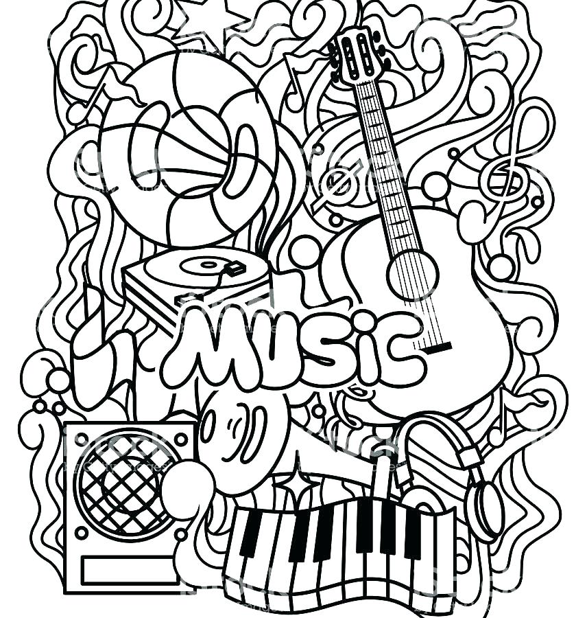 856x900 Music Notes Coloring Page Music Note Coloring Pages Easy For Kids