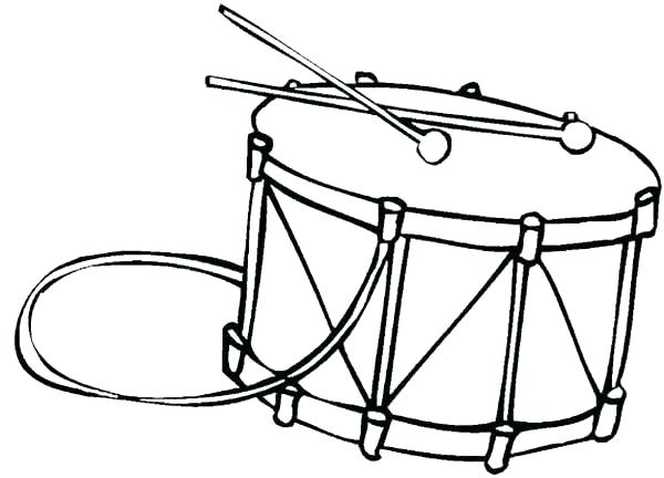 600x432 Musical Instruments Coloring Pages Printable Vanda