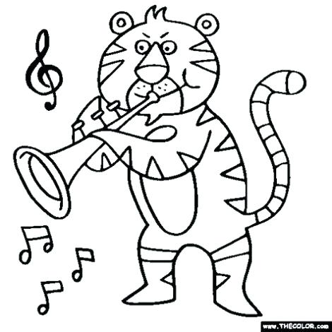 Musical Instruments Coloring Pages at GetDrawings | Free download