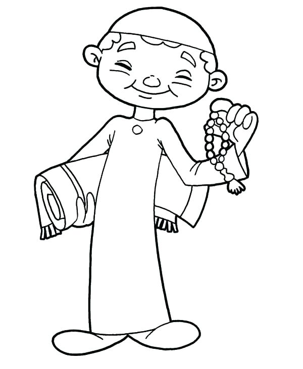 600x731 Muslim Coloring Pages Coloring Pages Colouring Page Coloring Page