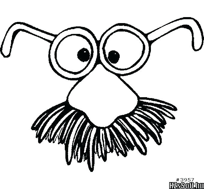 680x630 Mustache Coloring Pages Packed With Baby Page Photographic Gallery