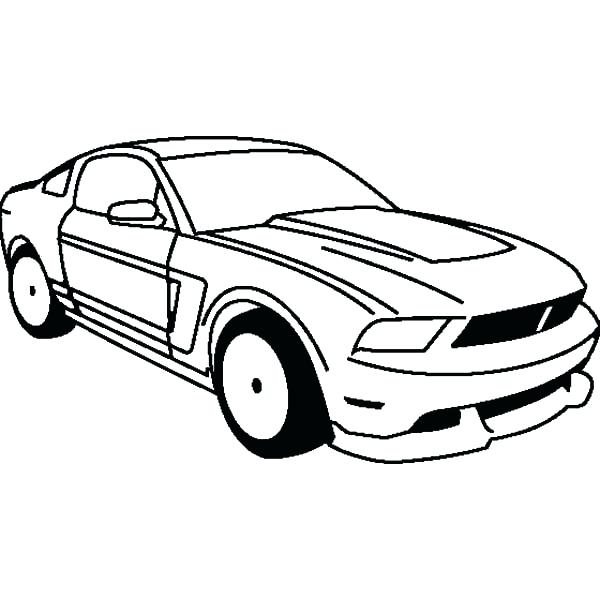 600x600 Ford Mustang Gt Coloring Page Ford Mustang Gt Coloring Page
