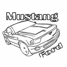 230x230 Top Free Printable Muscle Car Coloring Pages Online