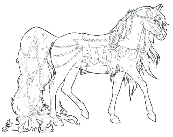 600x476 Horse Coloring Pages To Print