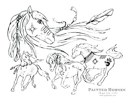 500x386 Coloring Page Of Horse Coloring Page Of Horse Realistic Horse