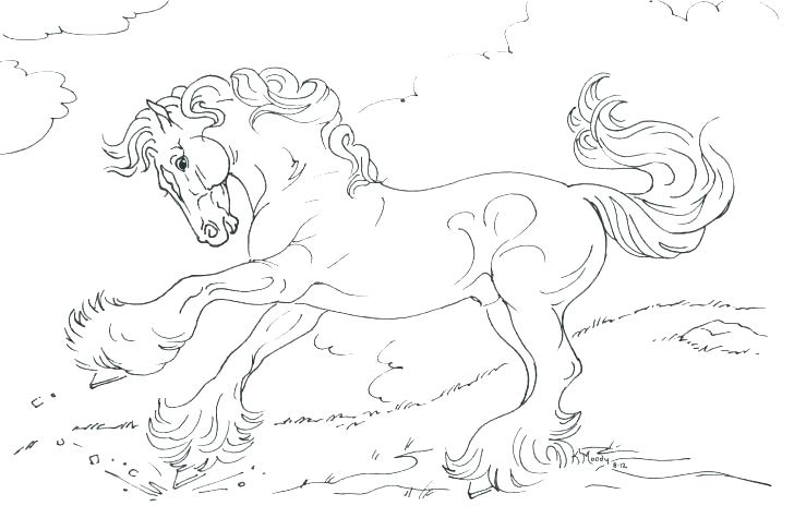728x486 Horse Printable Coloring Pages Wild Horses Coloring Pages Coloring