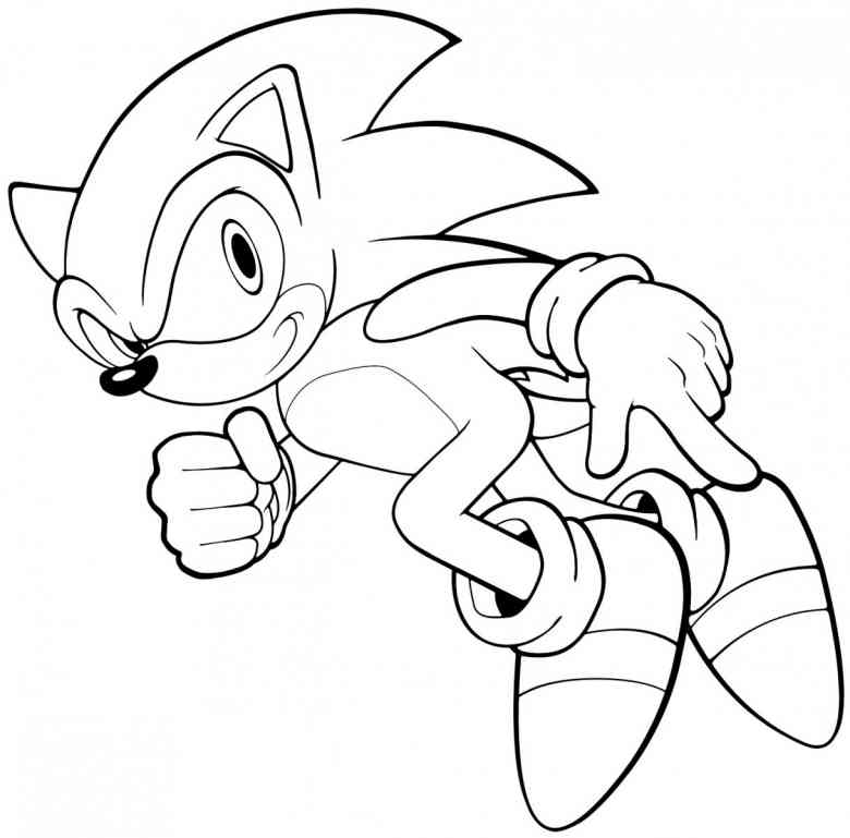 780x769 Sonic Coloring Pages Disney Coloring Pages For Kids Color