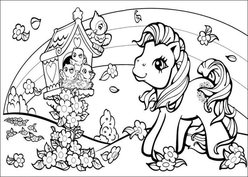 840x600 My Coloring Pages Coloring Pages My Little Pony Many Interesting