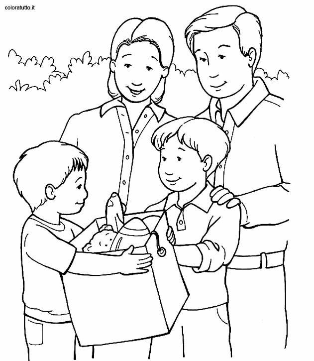 631x725 Family Coloring Pages
