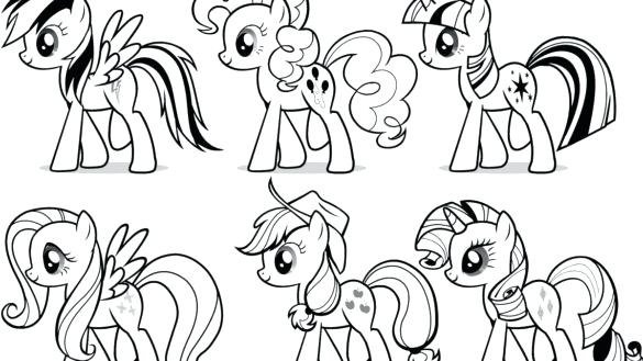 585x329 Coloring Book Free Coloring Book Free Printable My Little Pony