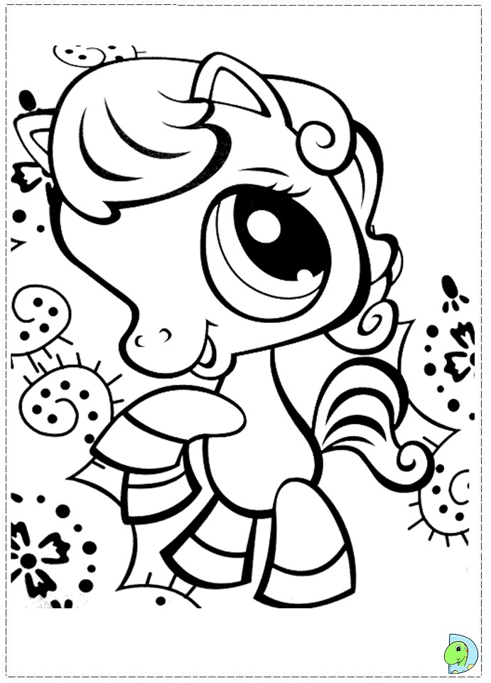 691x960 Littlest Pet Shop Coloring Page