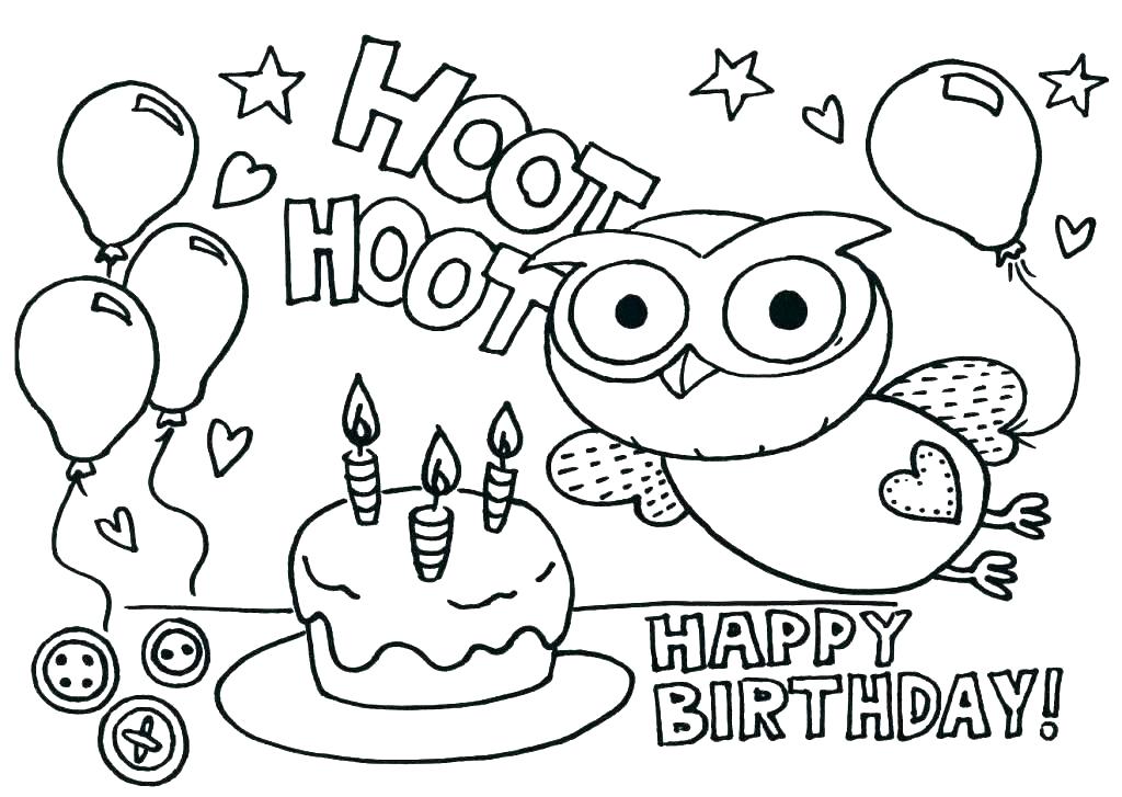 1024x727 Free Printable Birthday Coloring Pages Snow Rescue Coloring