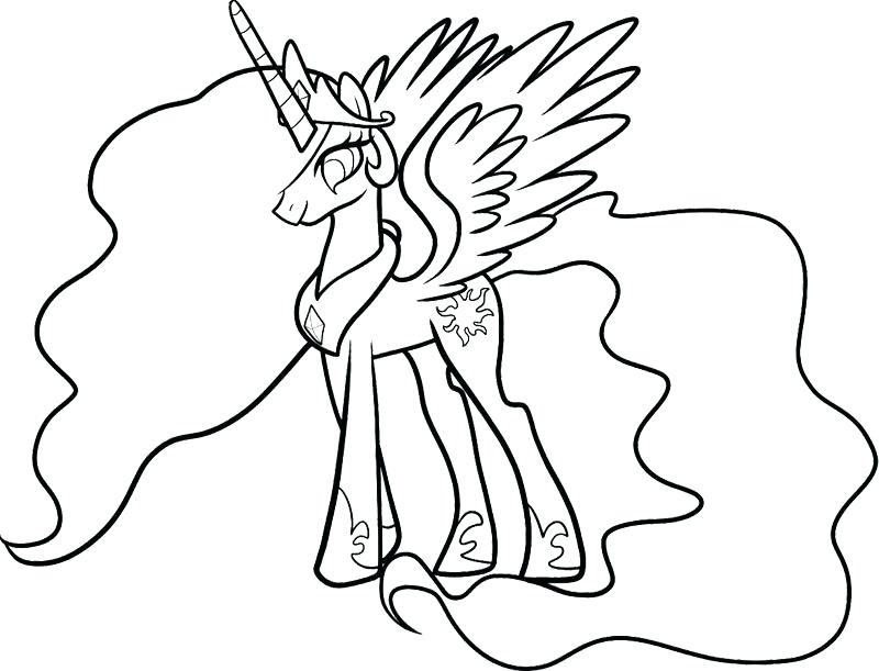 800x611 My Little Pony Princess Cadence Coloring Pages Cat Coloring Pages