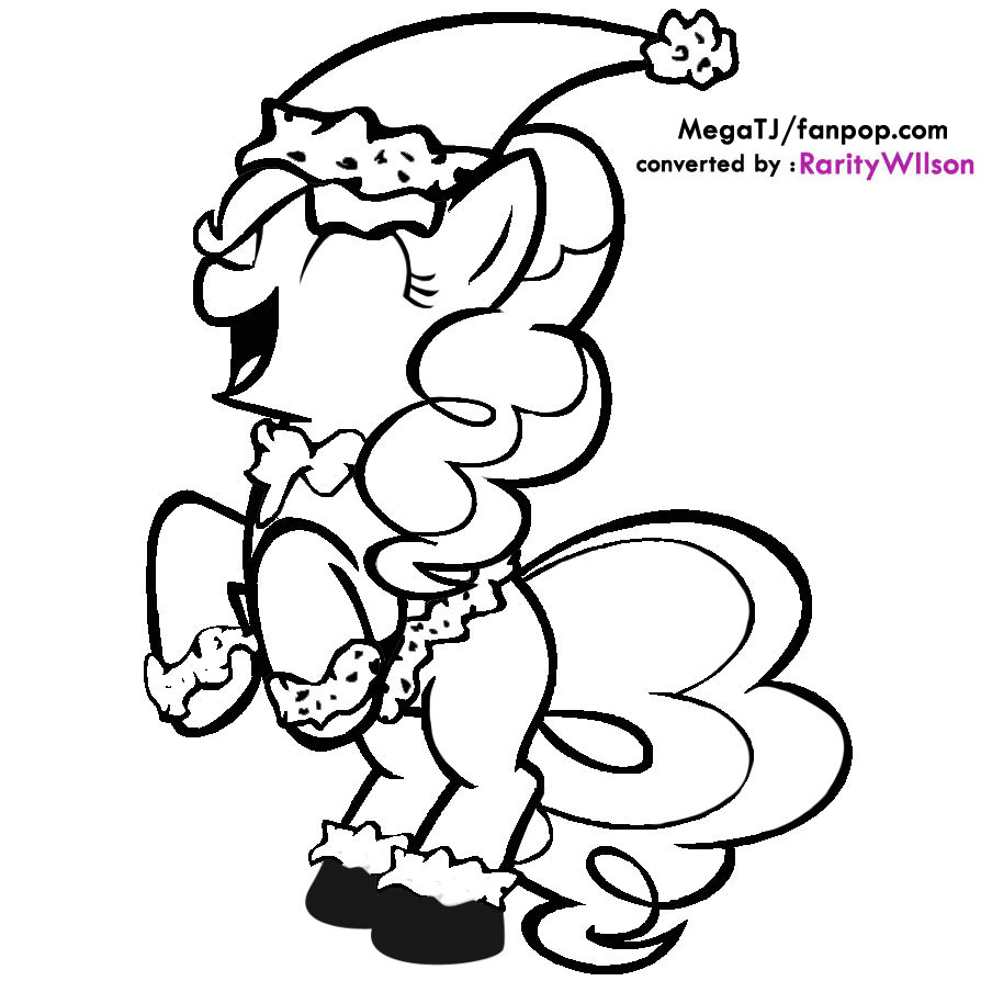 894x894 My Little Pony Christmas Coloring Pages Team Colors
