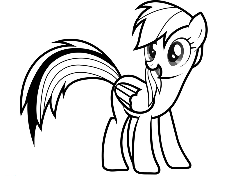 850x606 My Little Pony Coloring Pages For Girls Print For Free Or Download