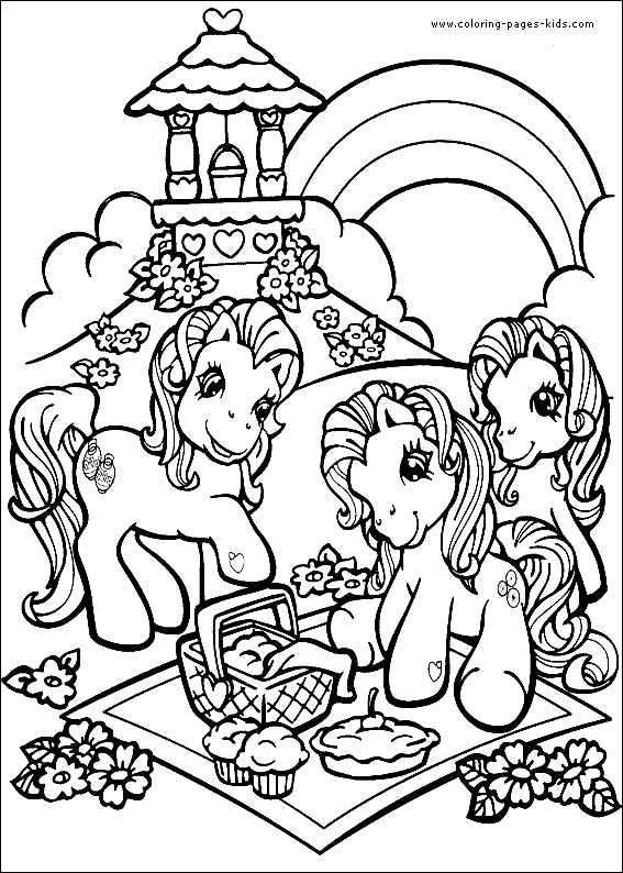 567x794 Coloring Pages Printable Little Pony My Little Pony Color Page