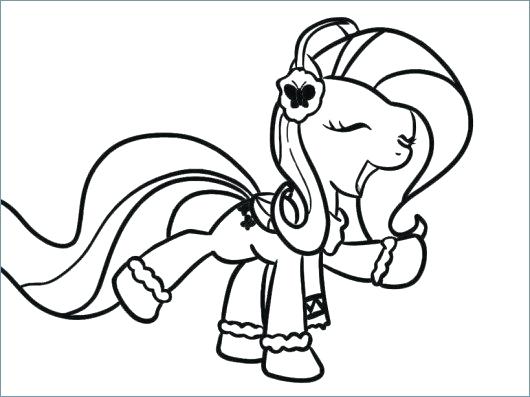 530x397 My Little Pony Christmas Coloring Pages