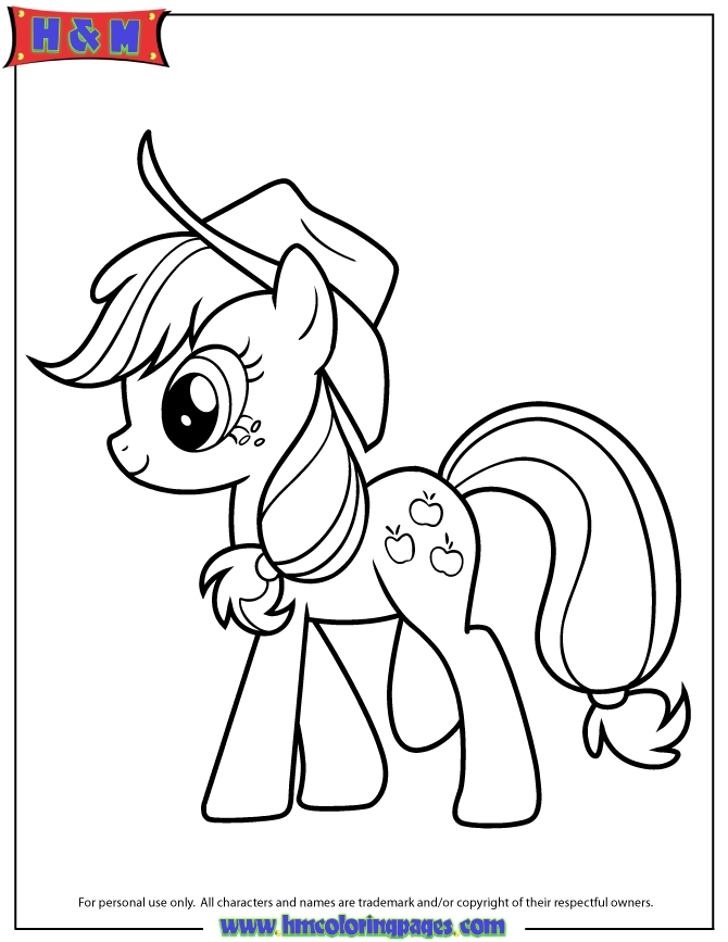 670x867 My Little Pony Coloring Pages Applejack Gallery Free Coloring Sheets