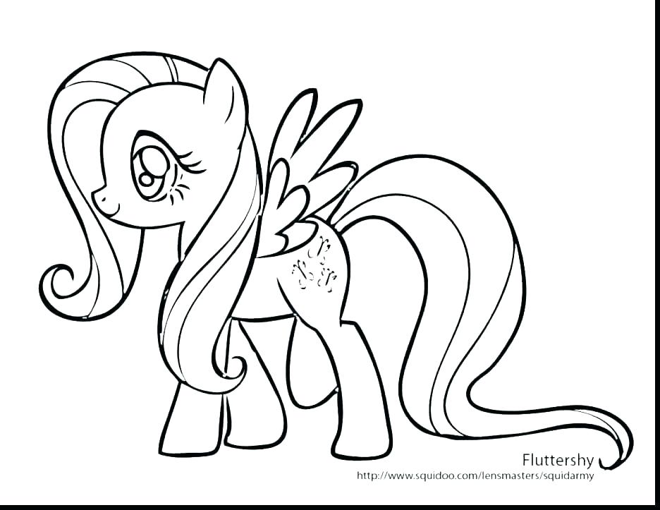 936x723 Fluttershy Coloring Pages My Little Pony Coloring Pages Coloring